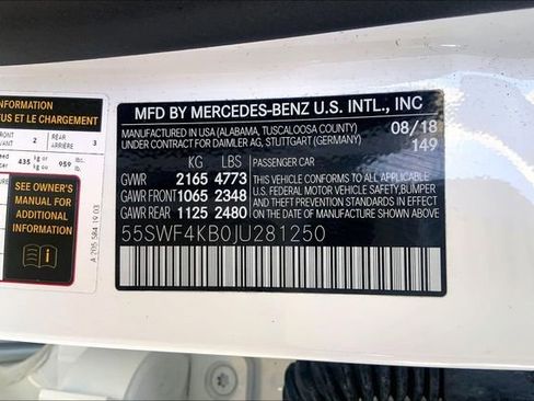 Used 2018 Mercedes-Benz C 300 4MATIC Sedan image 30