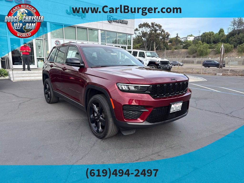 Certified 2023 Jeep Grand Cherokee Altitude RWD image 1