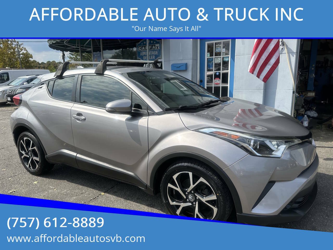 Used 2019 Toyota C-HR XLE FWD image 1