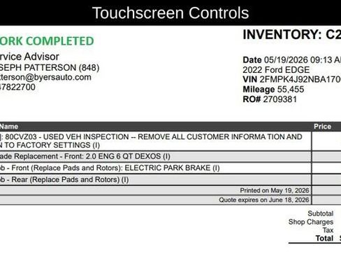Used 2022 Ford Edge SEL w/ Convenience Package AWD/4WD image 8