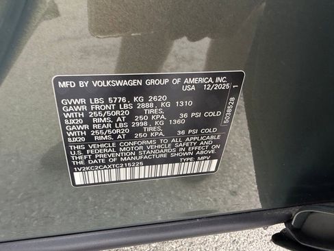 New 2026 Volkswagen Atlas Cross Sport SE image 35