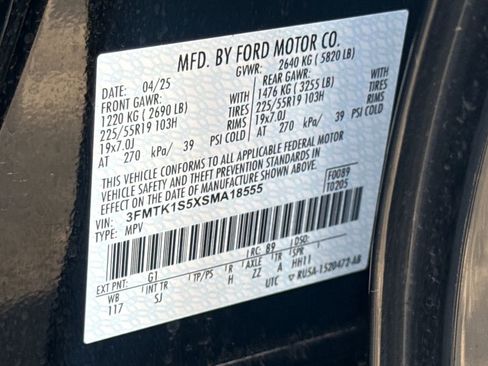 Used 2025 Ford Mustang Mach-E Select AWD/4WD image 30