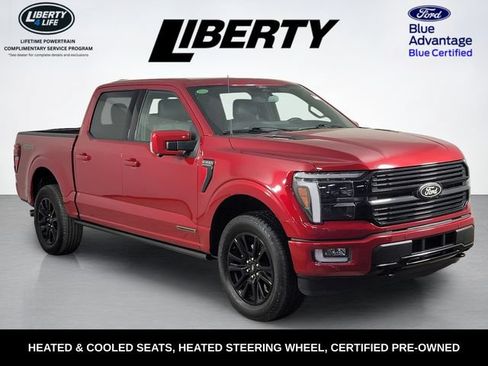 Certified 2025 Ford F150 Platinum w/ Equipment Group 702A High AWD/4WD image 1