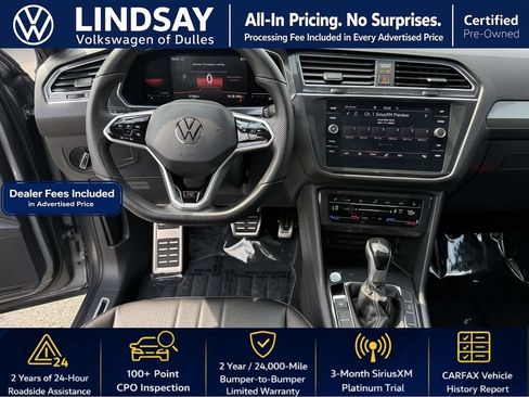 Certified 2022 Volkswagen Tiguan SE R-Line AWD/4WD image 15