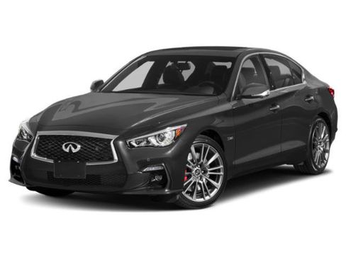 Used 2018 INFINITI Q50 Red Sport 400 w/ Sensory Package (Sport) AWD/4WD image 1