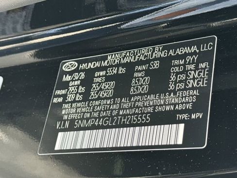 New 2026 Hyundai Santa Fe Limited FWD image 33