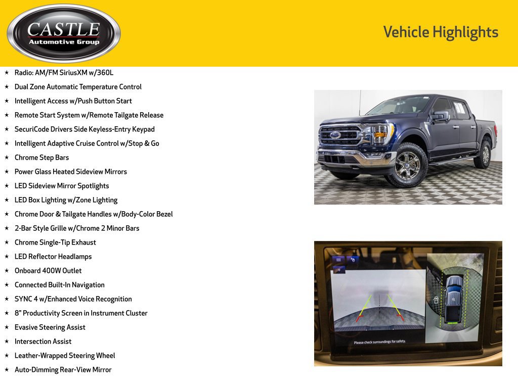 Used 2021 Ford F150 XLT w/ Equipment Group 302A High AWD/4WD image 12