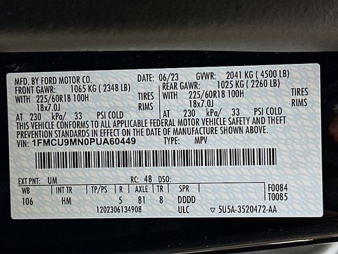 Used 2023 Ford Escape ST-Line w/ Tech Pack #1 image 33