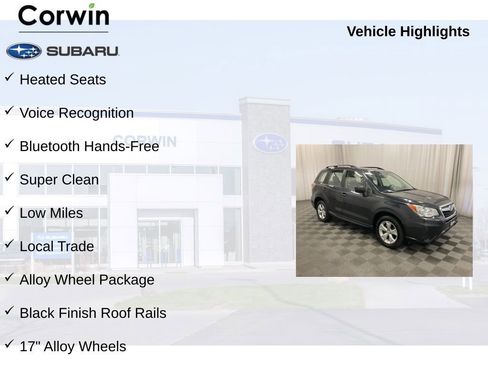 Used 2015 Subaru Forester 2.5i w/ Alloy Wheel Package AWD/4WD image 8