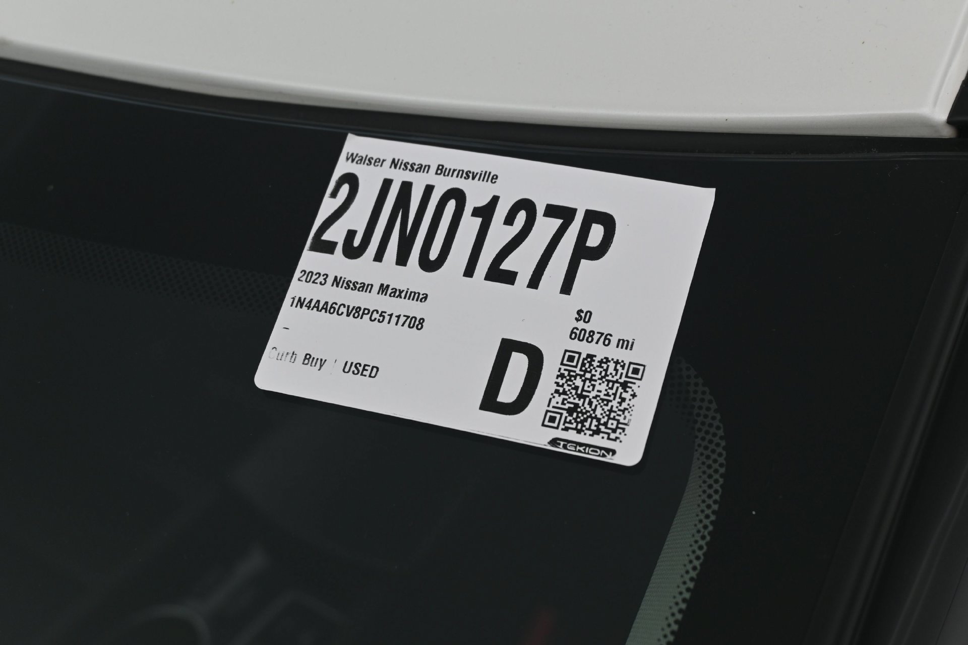 Used 2023 Nissan Maxima SV w/ Floor Mat Group FWD image 23