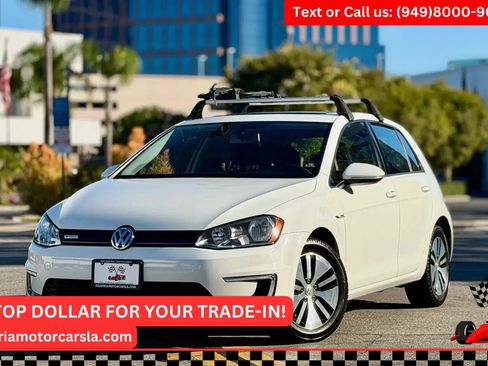 Used 2016 Volkswagen e-Golf SE w/ DC Fast Charging Package image 1