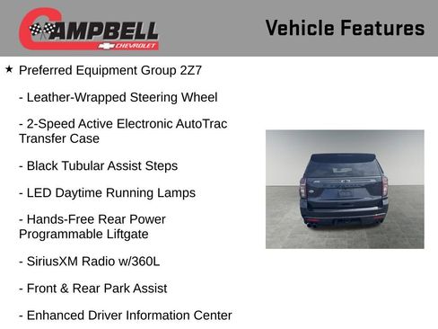 Used 2022 Chevrolet Suburban Z71 w/ Z71 Off-Road Package image 16