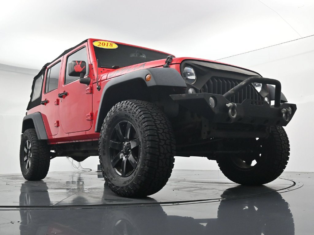 Used 2018 Jeep Wrangler Unlimited Sport S AWD/4WD image 31