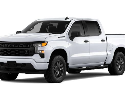 New 2026 Chevrolet Silverado 1500 Custom w/ Turbomax Blackout Package AWD/4WD image 51