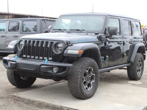 Used 2022 Jeep Wrangler Unlimited Rubicon 4xe w/ Steel Bumper Group AWD/4WD image 6