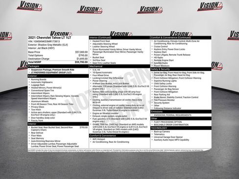 Used 2021 Chevrolet Tahoe LT image 44