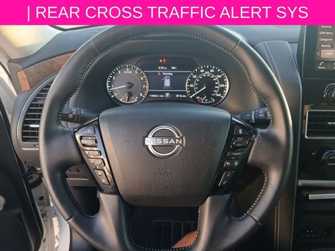 Certified 2021 Nissan Armada SL w/ Captain's Chairs Package image 14