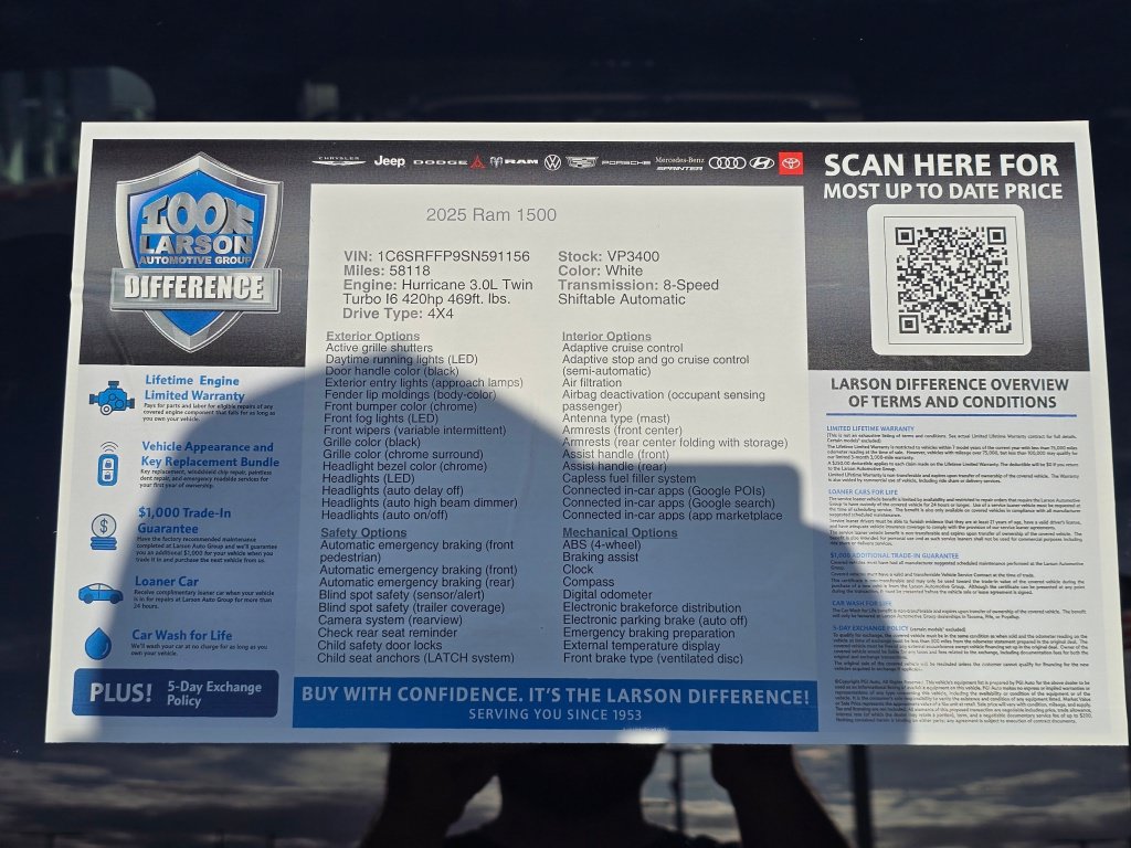 Used 2025 RAM 1500 Big Horn AWD/4WD image 48