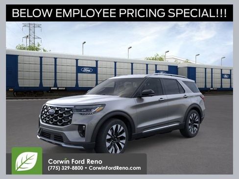 New 2026 Ford Explorer Platinum w/ LUX Leather Package AWD/4WD image 1