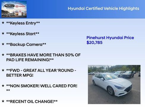 Certified 2023 Hyundai Sonata SEL FWD image 34