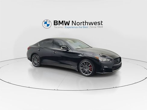 Used 2023 INFINITI Q50 Red Sport 400 w/ Black Opal Edition AWD/4WD image 6