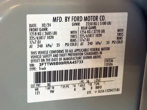 Used 2024 Ford Maverick XL w/ Equipment Group 100A Standard image 12
