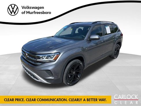 Certified 2023 Volkswagen Atlas SE w/ Black Wheel Package FWD image 1