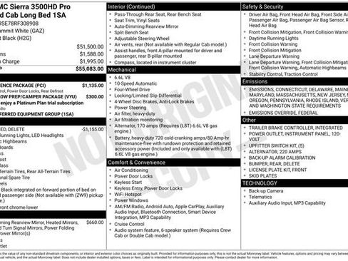 New 2024 GMC Sierra 3500 Pro w/ Convenience Package image 27