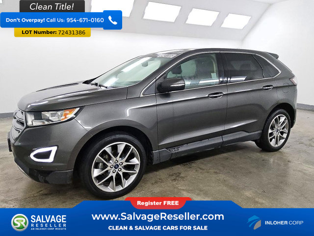 Used 2017 Ford Edge Titanium w/ Equipment Group 301A FWD image 1