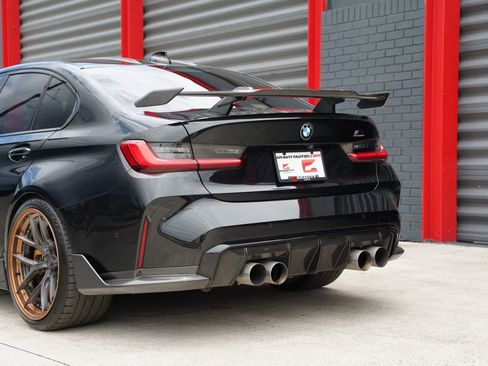 Used 2021 BMW M3 Competition w/ M Carbon Exterior Package RWD image 11