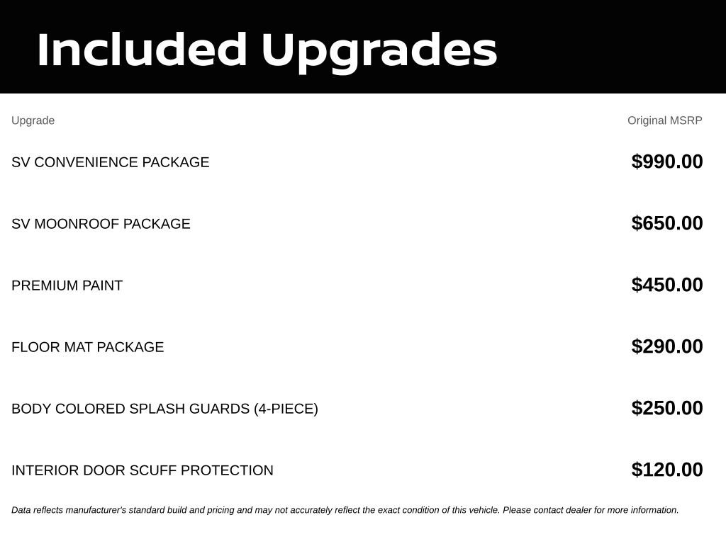 New 2026 Nissan Sentra SV w/ SV Convenience Package FWD image 3