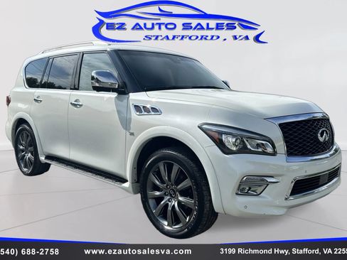 Used 2017 INFINITI QX80 Signature Edition w/ All Season Package AWD/4WD image 3