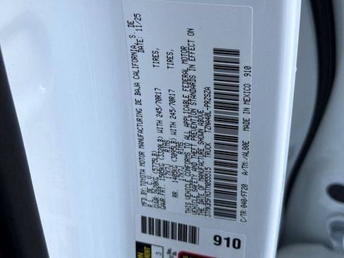 New 2026 Toyota Tacoma SR5 image 33