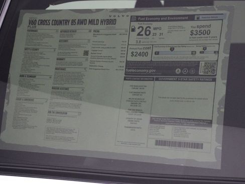 New 2026 Volvo V60 B5 Cross Country Plus w/ Climate Package image 18