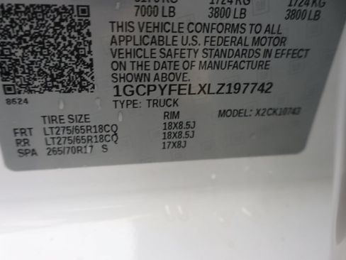 Used 2020 Chevrolet Silverado 1500 LT Trail Boss AWD/4WD image 20
