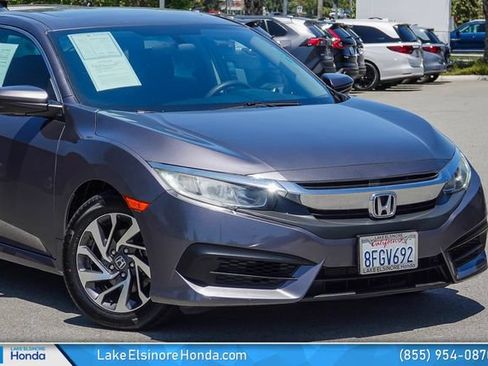 Certified 2018 Honda Civic EX image 2