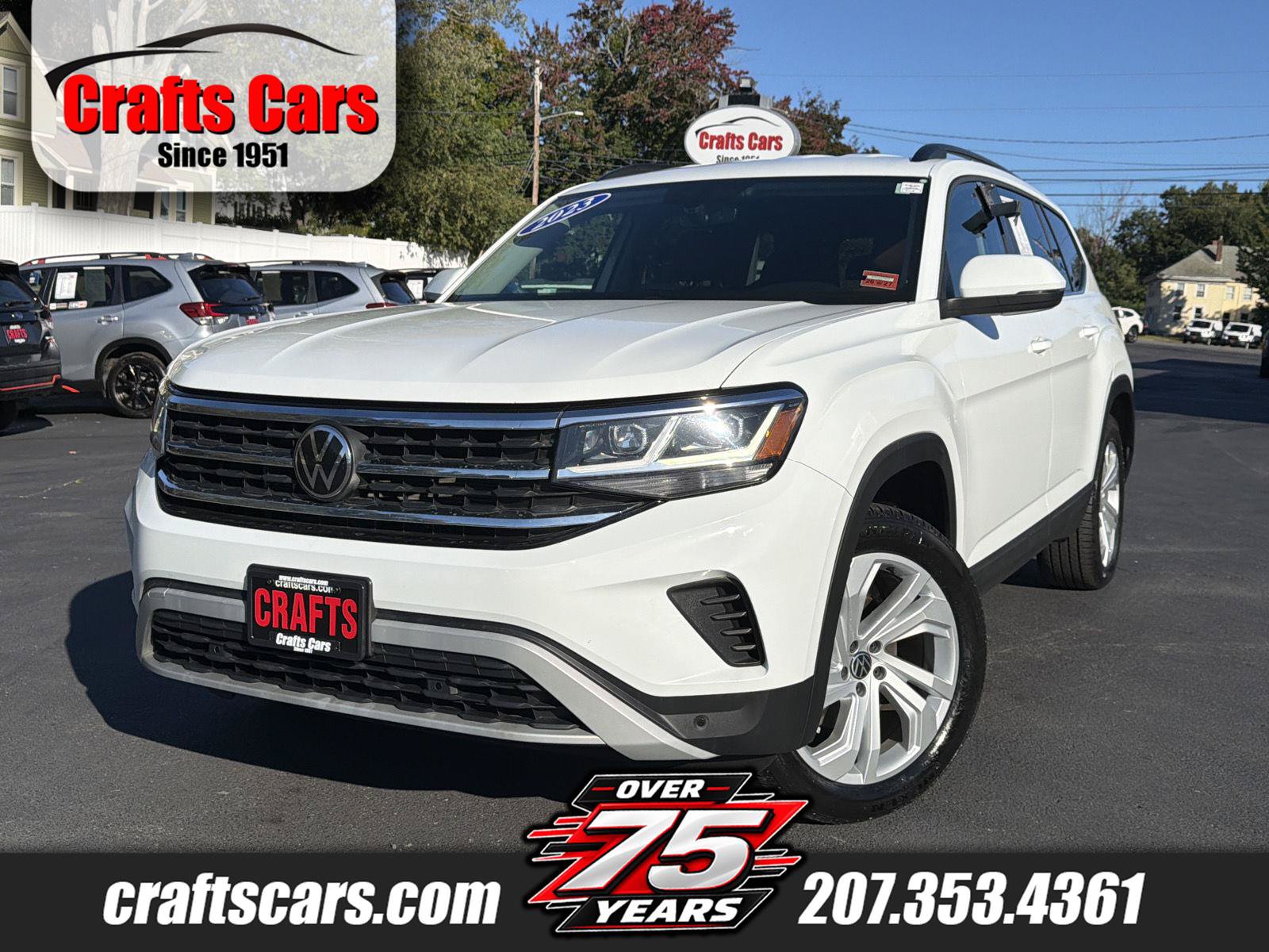 Used 2023 Volkswagen Atlas SE AWD/4WD image 1