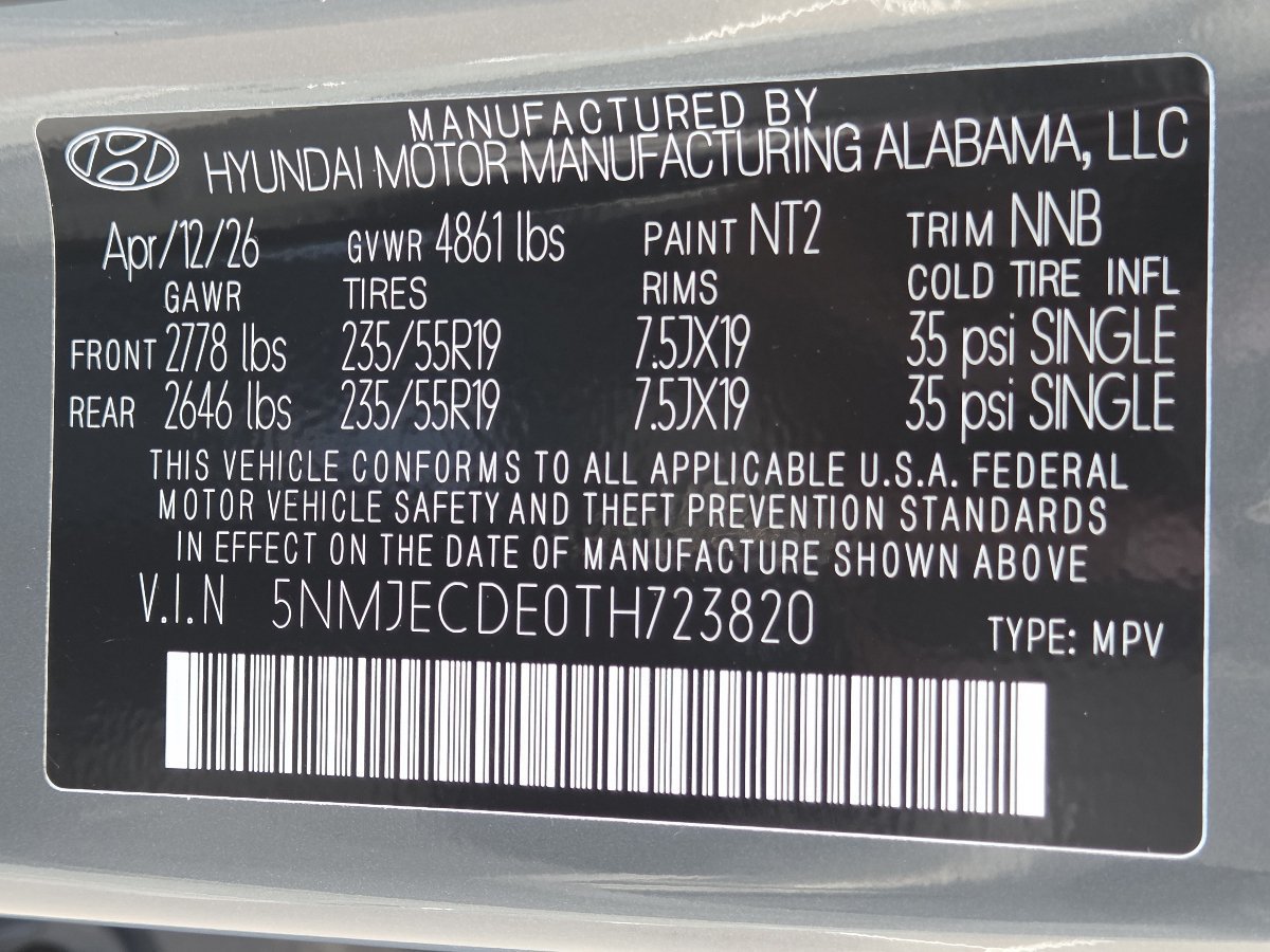 New 2026 Hyundai Tucson Limited AWD/4WD image 43