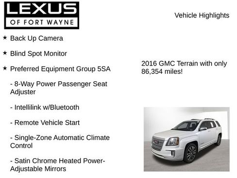 Used 2016 GMC Terrain Denali AWD/4WD image 8