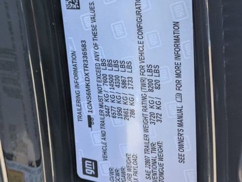 New 2026 Chevrolet Tahoe LS w/ LS Custom Edition AWD/4WD image 43