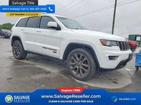 Used 2016 Jeep Grand Cherokee Limited 75th Anniversary RWD image 5