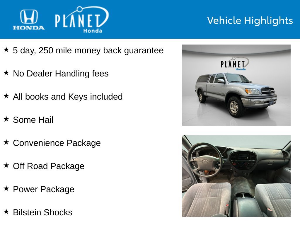 Used 2000 Toyota Tundra SR5 AWD/4WD image 4