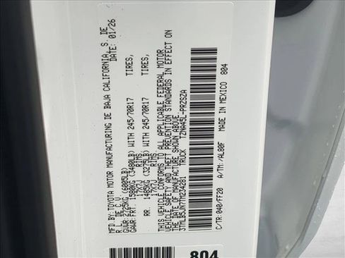 New 2026 Toyota Tacoma SR5 image 18