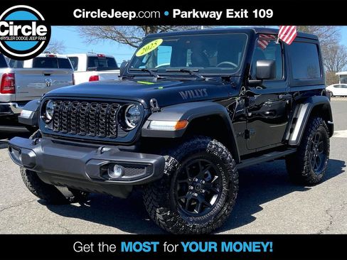 Certified 2025 Jeep Wrangler Sport image 1