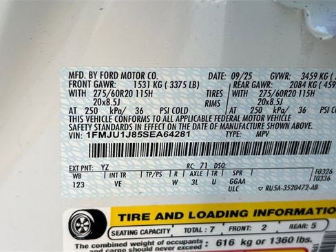 New 2025 Ford Expedition Active image 29