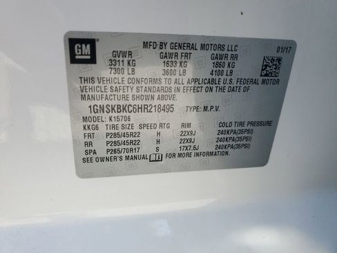 Used 2017 Chevrolet Tahoe LT AWD/4WD image 10