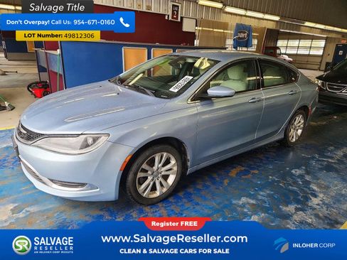 Used 2015 Chrysler 200 Limited w/ Convenience Group FWD image 1
