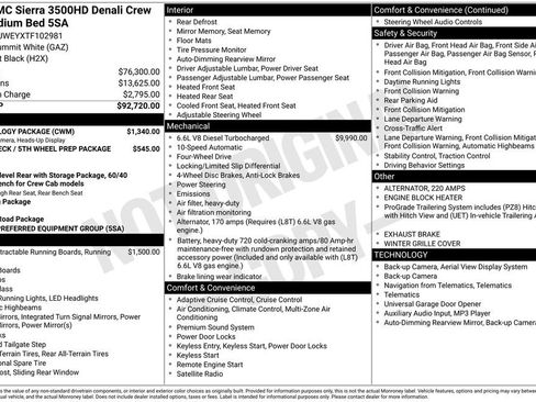 New 2026 GMC Sierra 3500 Denali w/ Technology Package image 4