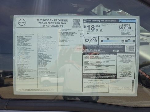 New 2025 Nissan Frontier PRO-4X image 3
