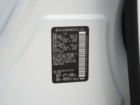 New 2026 INFINITI QX80 Luxe RWD image 27